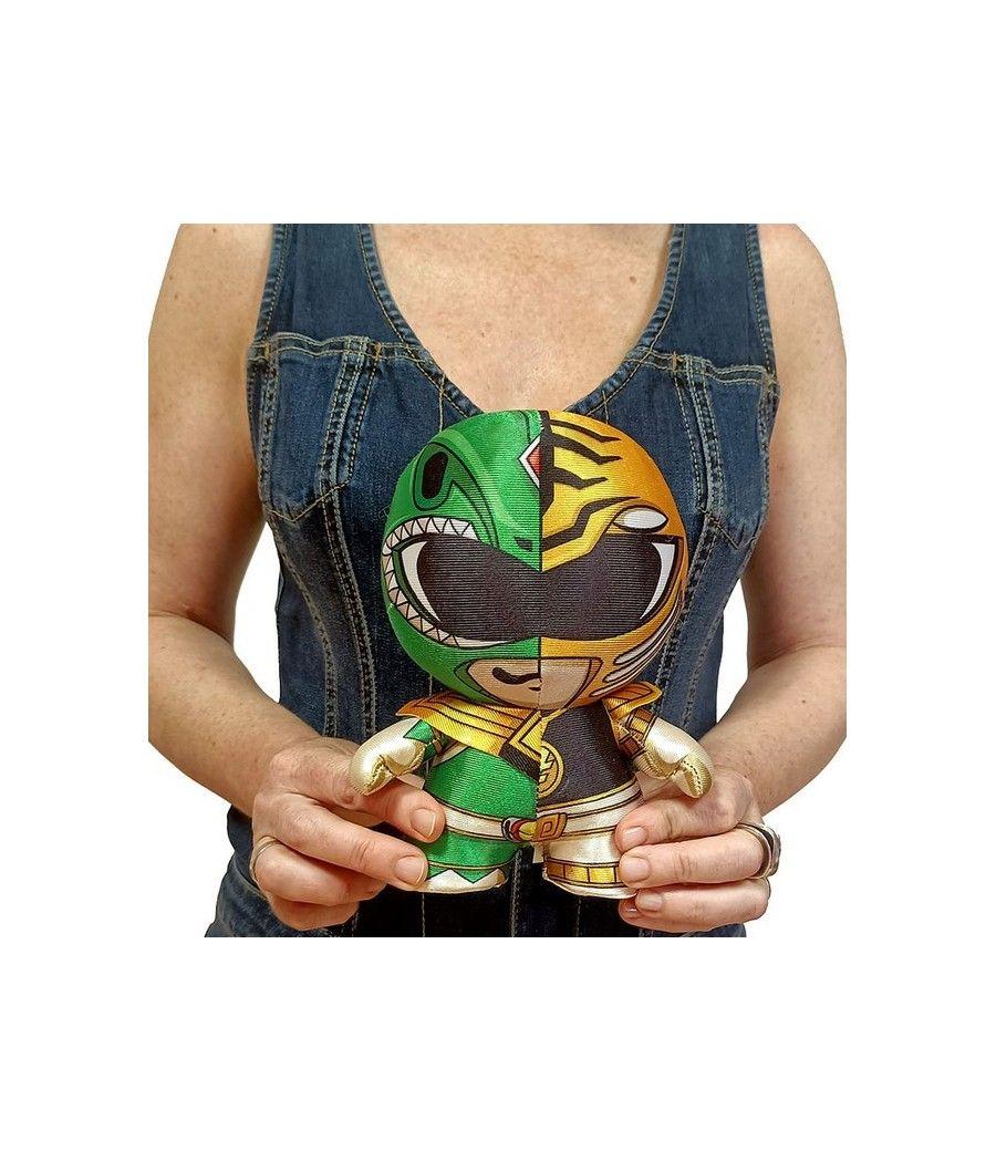 Peluche dznr power rangers verde - blanco