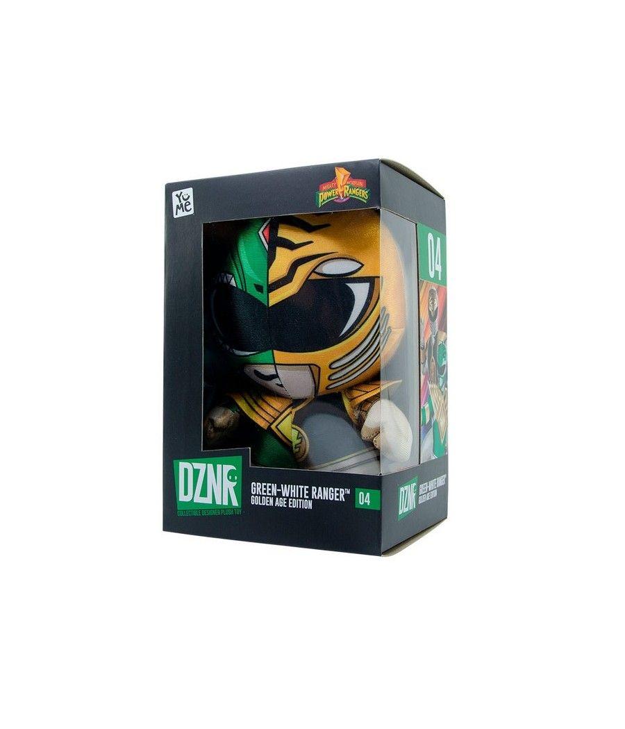 Peluche dznr power rangers verde - blanco