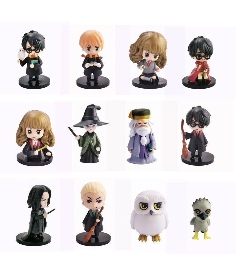 Figuras harry potter s2 set 12 topper deluxe 5cm aleatorio