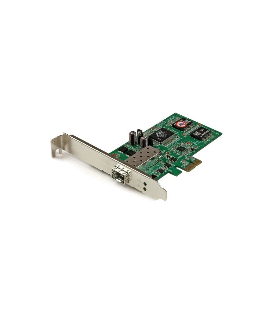 StarTech.com Tarjeta PCI Express Adaptadora de Red Gigabit con 1 Puerto SFP Abierto - NIC Ethernet PCI-E de Fibra - Imagen 2