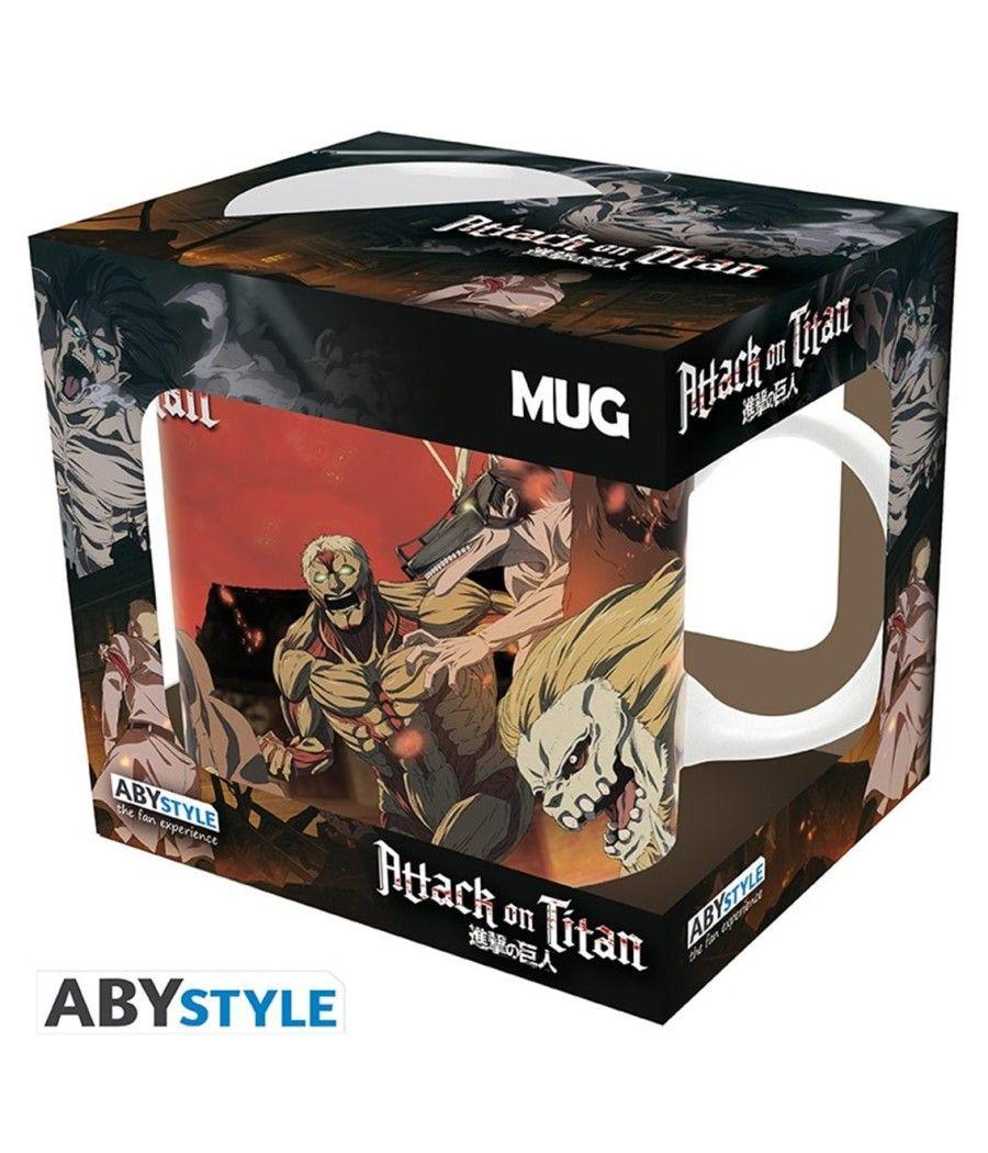 Taza abystyle attack on titan - battle scene season 4