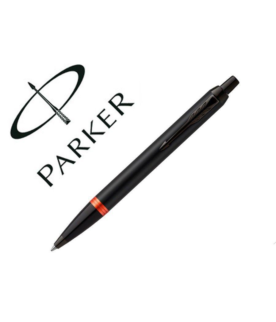 Bolígrafo parker im professionals vibrant orange ring en estuche de regalo