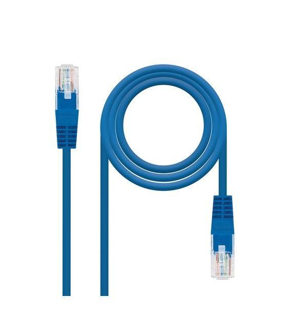 Nanocable 10.20.0401-BL cable de red Azul 1 m Cat6e U/UTP (UTP) - Imagen 1