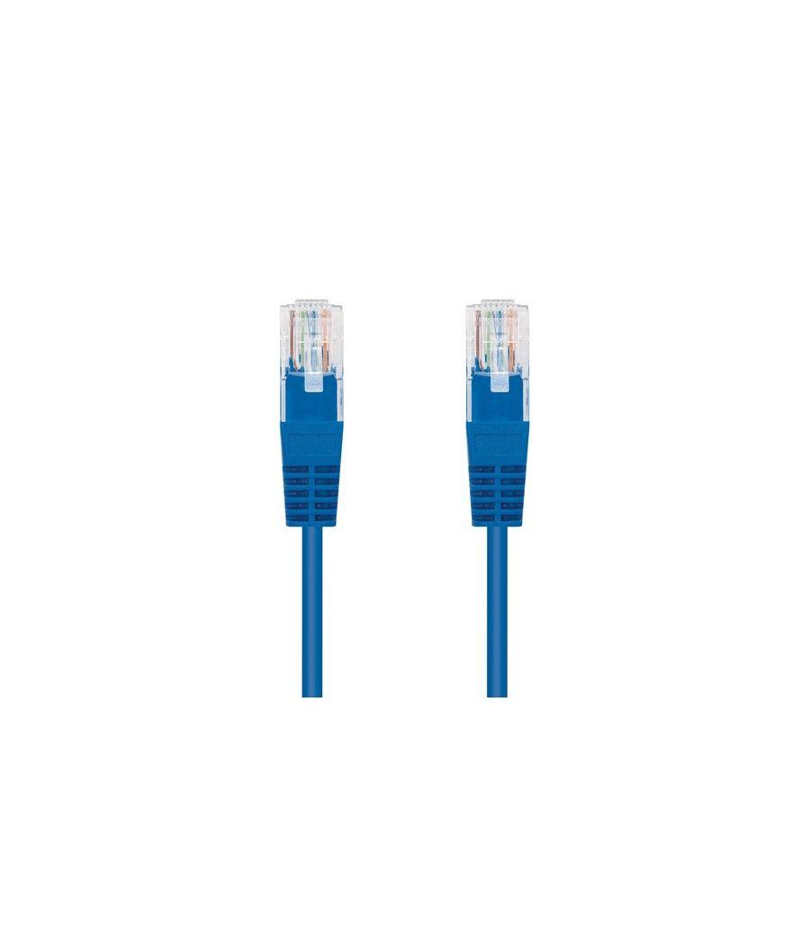 Nanocable 10.20.0401-BL cable de red Azul 1 m Cat6e U/UTP (UTP) - Imagen 2