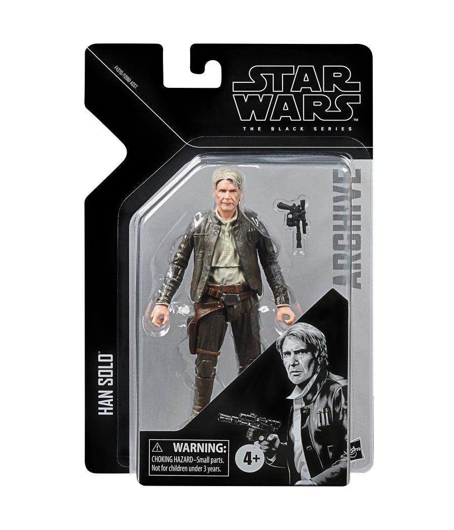 Figura hasbro star wars han solo el despertar de la fuerza black series