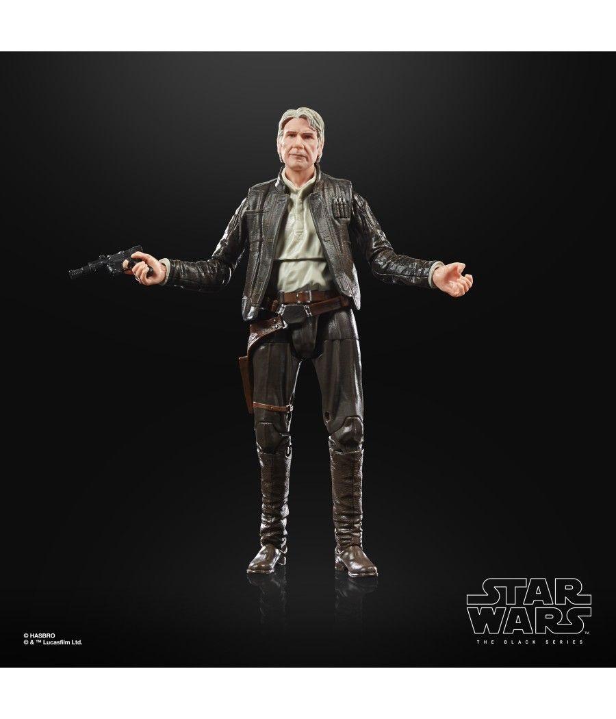 Figura hasbro star wars han solo el despertar de la fuerza black series