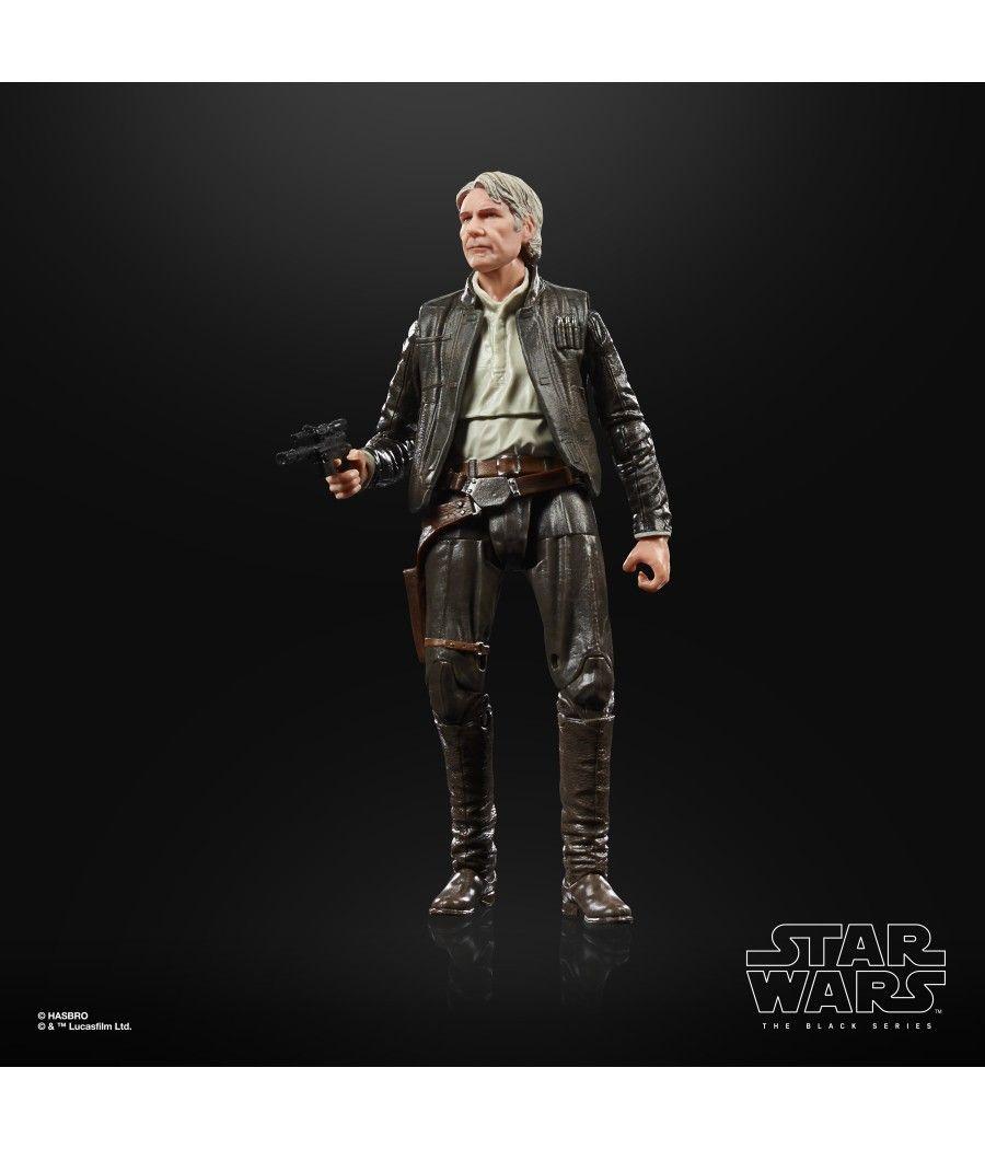 Figura hasbro star wars han solo el despertar de la fuerza black series