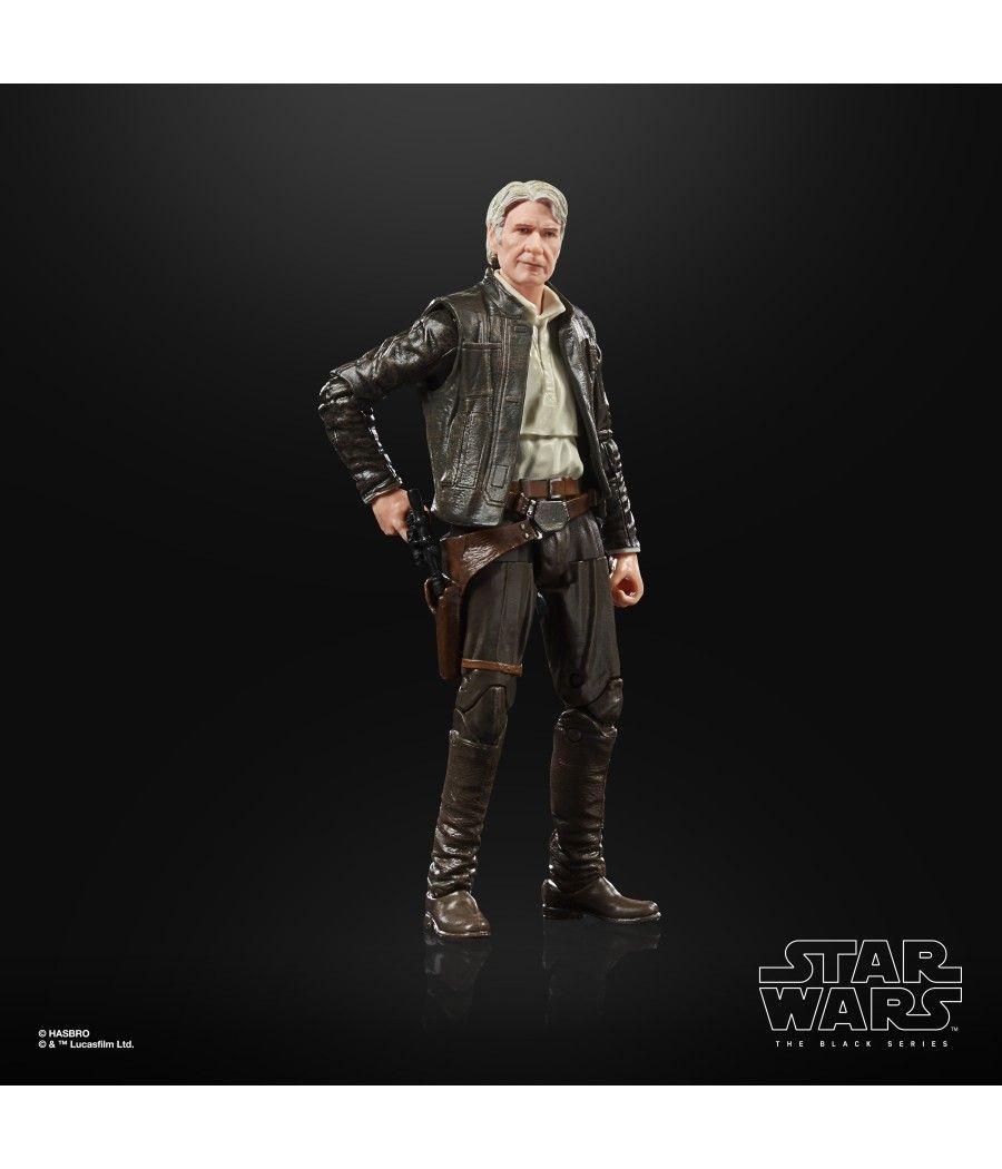 Figura hasbro star wars han solo el despertar de la fuerza black series