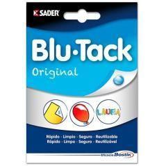 Bostik masilla adhesiva reutilizable blu tack original 45gr azul