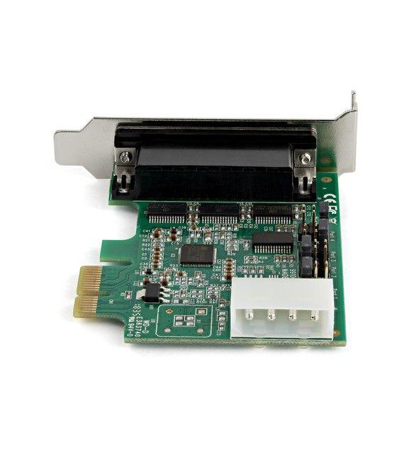 StarTech.com Tarjeta Adaptadora PCI Express Serie de 4 Puertos RS232 - UART 16950 - Perfil Bajo - Imagen 5