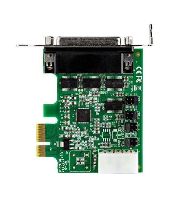 StarTech.com Tarjeta Adaptadora PCI Express Serie de 4 Puertos RS232 - UART 16950 - Perfil Bajo - Imagen 6