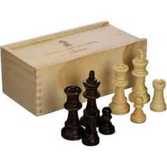 Fournier fichas de ajedrez de madera st nº 4 -caja de madera-