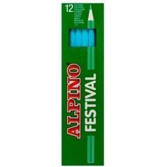 Alpino lápices de colores festival azul claro caja 12 ud