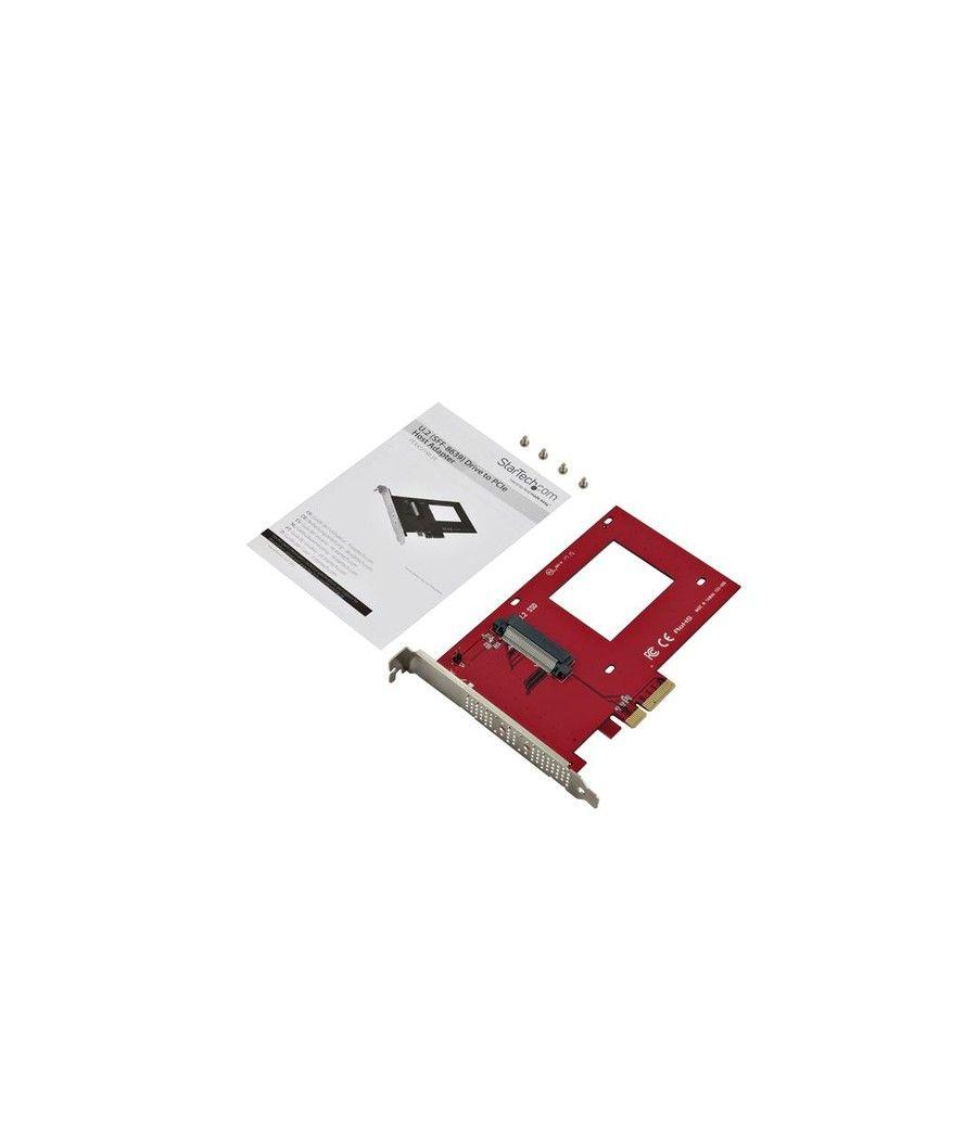 StarTech.com PEX4SFF8639 tarjeta y adaptador de interfaz Interno U.2 - Imagen 6