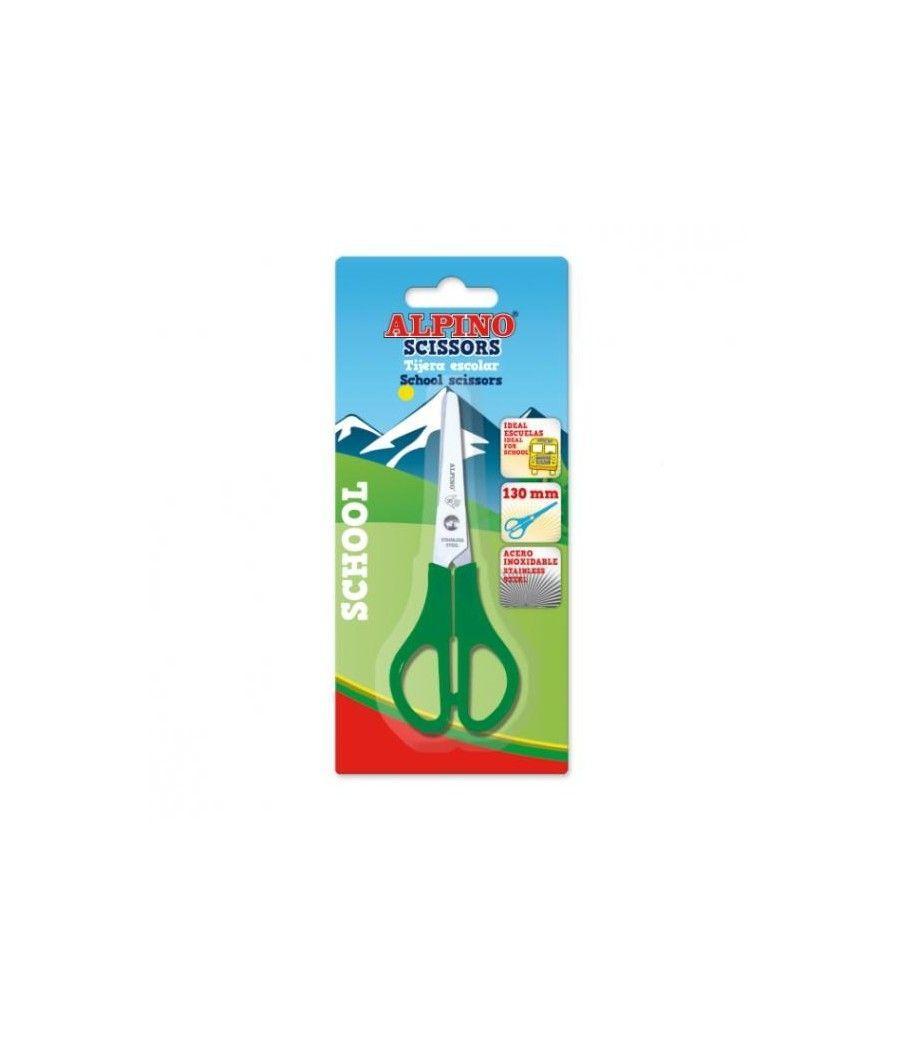 Alpino tijeras school 13cm colores blister