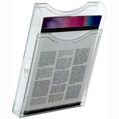 Archivo 2000 expositor mural archiplay con 1 compartimento din a4 vertical 35x235x330 mm