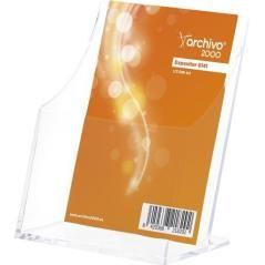 Archivo 2000 portafolletos sobremesa archivo 2000 premium espesor 3 mm 1/3 din a4 vertical 85x115x145 mm