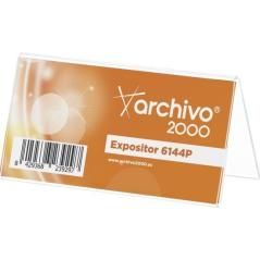 Archivo 2000 portanombres sobremesa archivo 2000 "premium" espesor 3 mm 50x120x60 mm