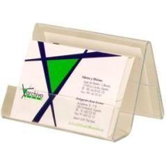 Archivo 2000 portatarjetas de sobremesa archivo 2000 premium horizontal con 2 compartimentos espesor 3 mm 60x90x60 mm