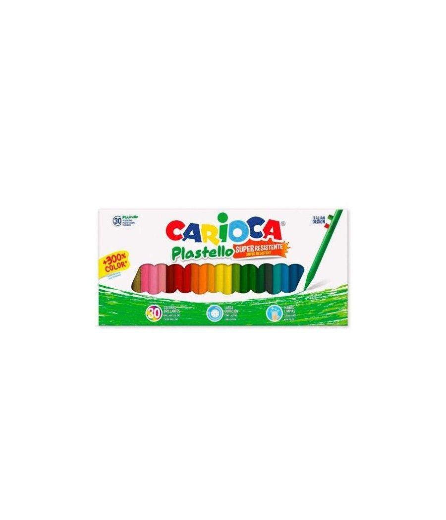 Carioca plasticeras resistentes plastello surtidos estuche -30u-