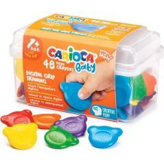 Carioca ceras baby teddy crayons caja 48u c/surtidos +12 meses