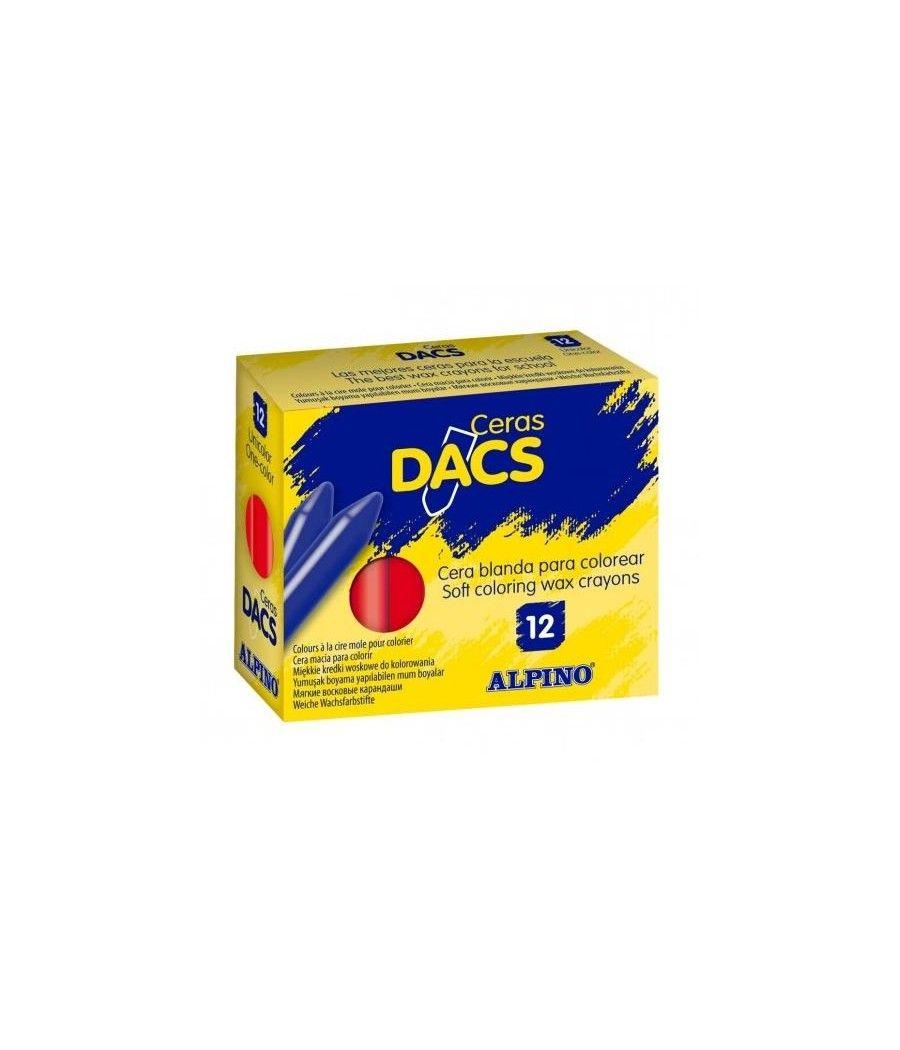 Dacs ceras dacs 55mm rojo estuche de 12