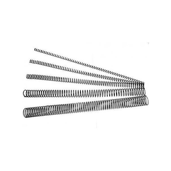 Dhp espiral metálica 5:1 12mm a4 negro c/100