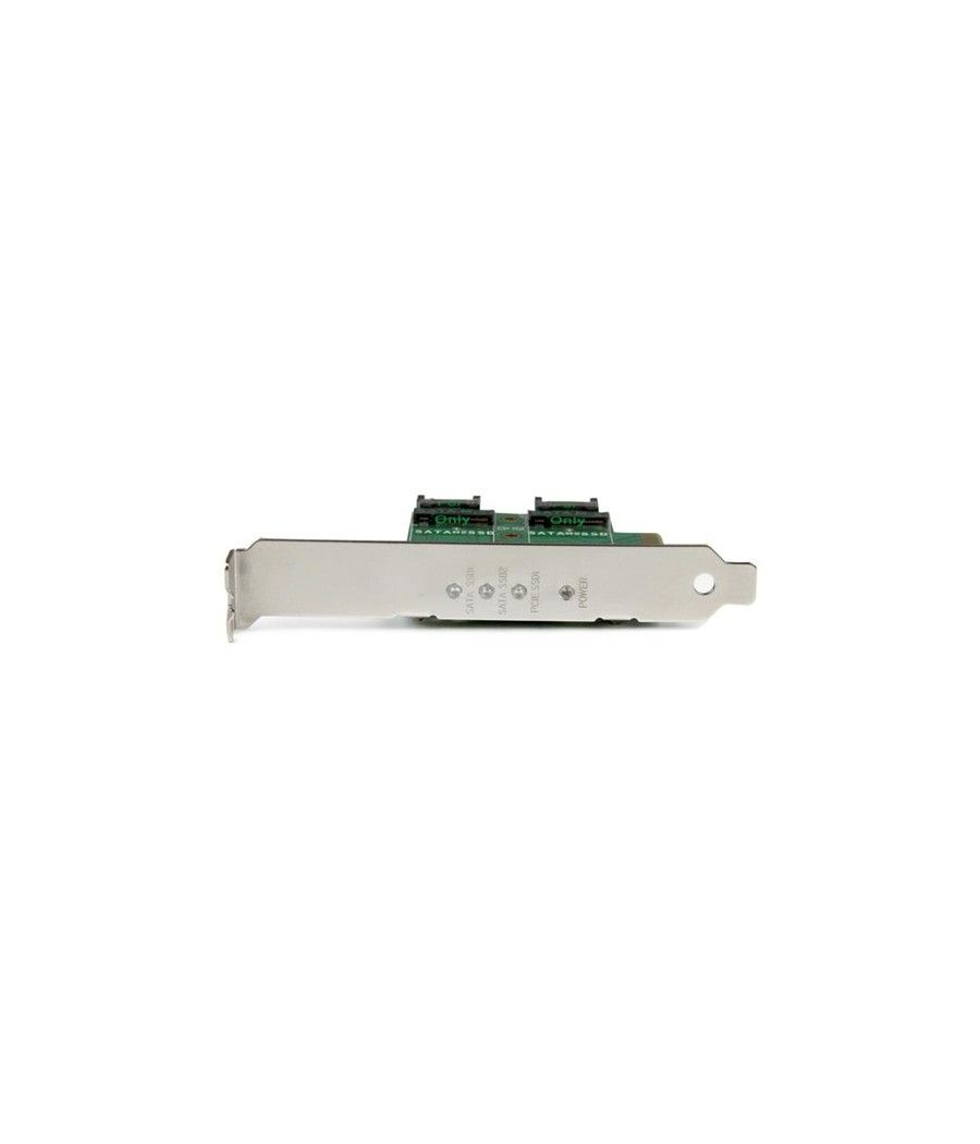 StarTech.com Tarjeta Adaptadora PCI Express 3.0 de 3 Puertos M.2 para SSD - 1x NVMe - 2x SATA III - Imagen 4