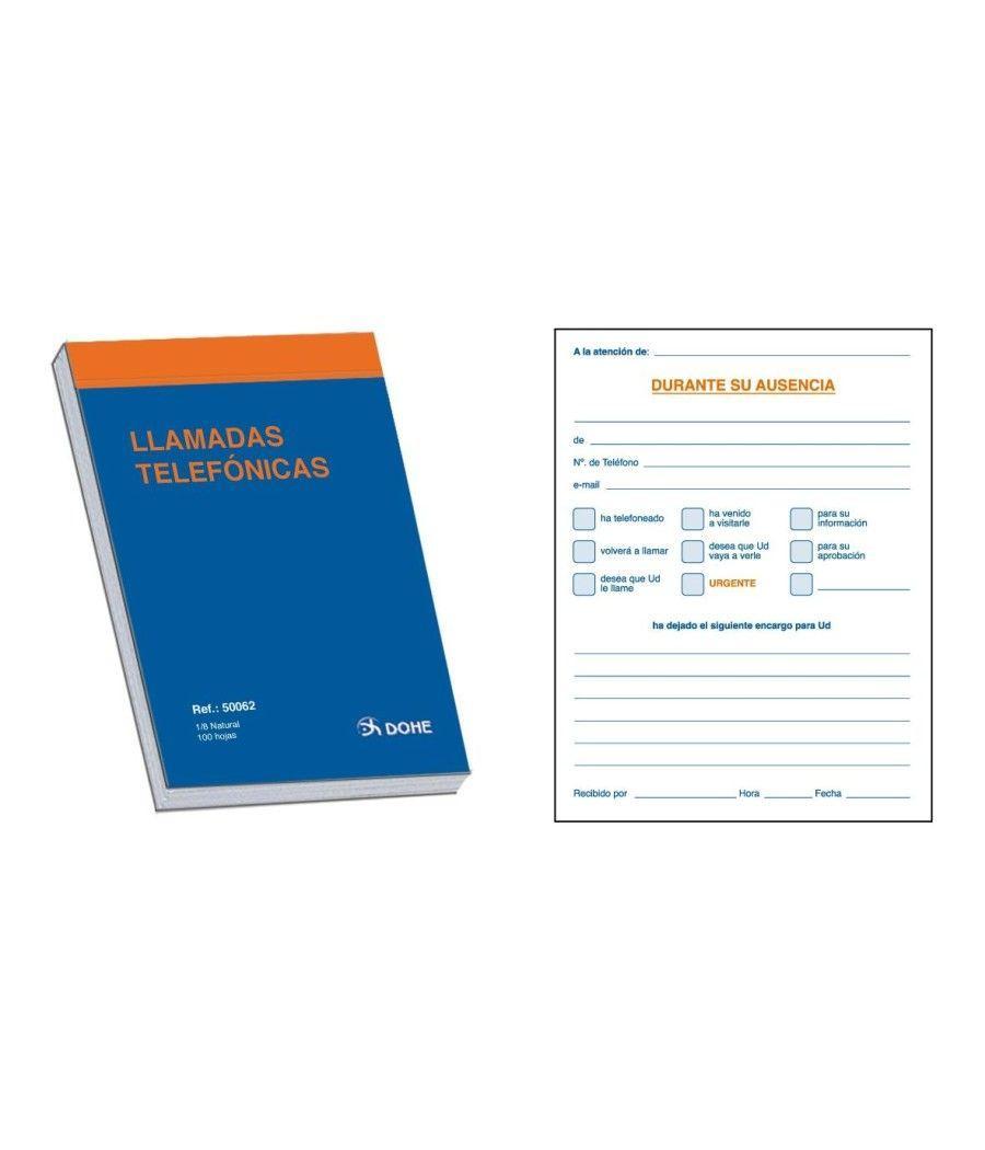 Dohe talonario llamadas telefónicas sencillo -10u-