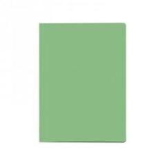 Dohe subcarpeta cartulina verde suave folio fastener 180gr -50u-