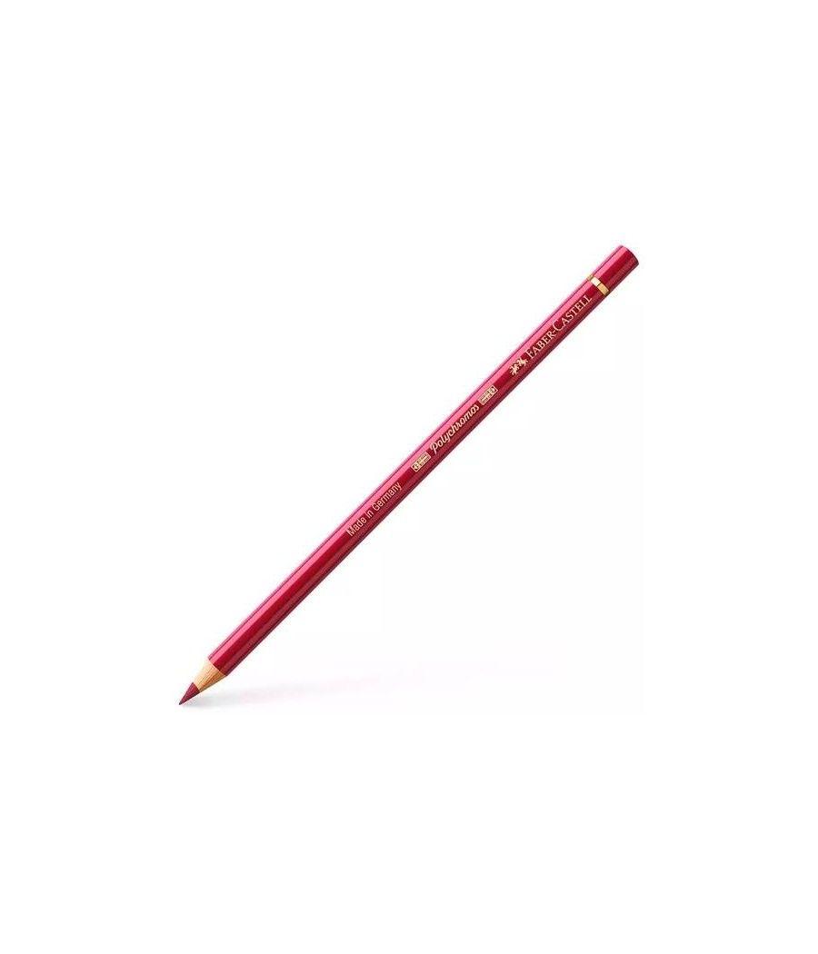 Faber castell lápiz de color polychromos rojo intenso pack 6 unidades