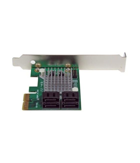 StarTech.com Tarjeta Adaptadora Controladora PCI Express PCI-E SATA 3 III 6Gbps RAID 4 Puertos con HyperDuo - Imagen 4