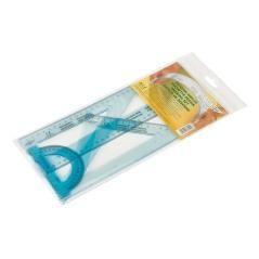 Faibo reglas irrompibles 30cm transparente kit 4 piezas