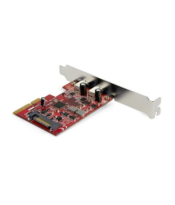 StarTech.com Tarjeta Adaptadora PCI Express de 2 Puertos USB-C 3.1 Gen 2 10Gbps
