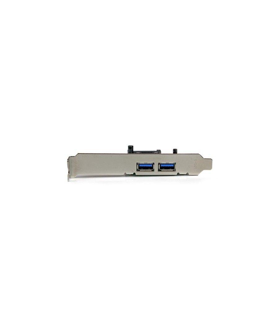 StarTech.com Tarjeta PCI Express de 2 Puertos USB 3.0 SuperSpeed con UASP y Alimentación SATA - Adaptador Interno - Imagen 3