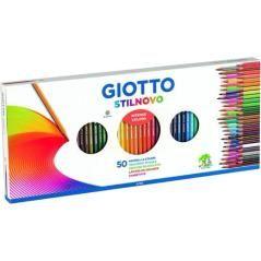 Giotto lápices de colores stilnovo estuche 50u c/surtidos