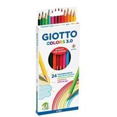 Gioto lápices de colores colors 3.0 surtidos estuche 24 ud