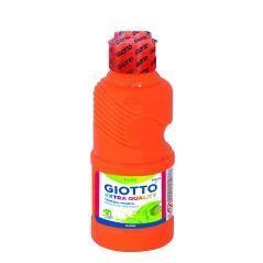 Giotto témpera fluo naranja botella 250 ml