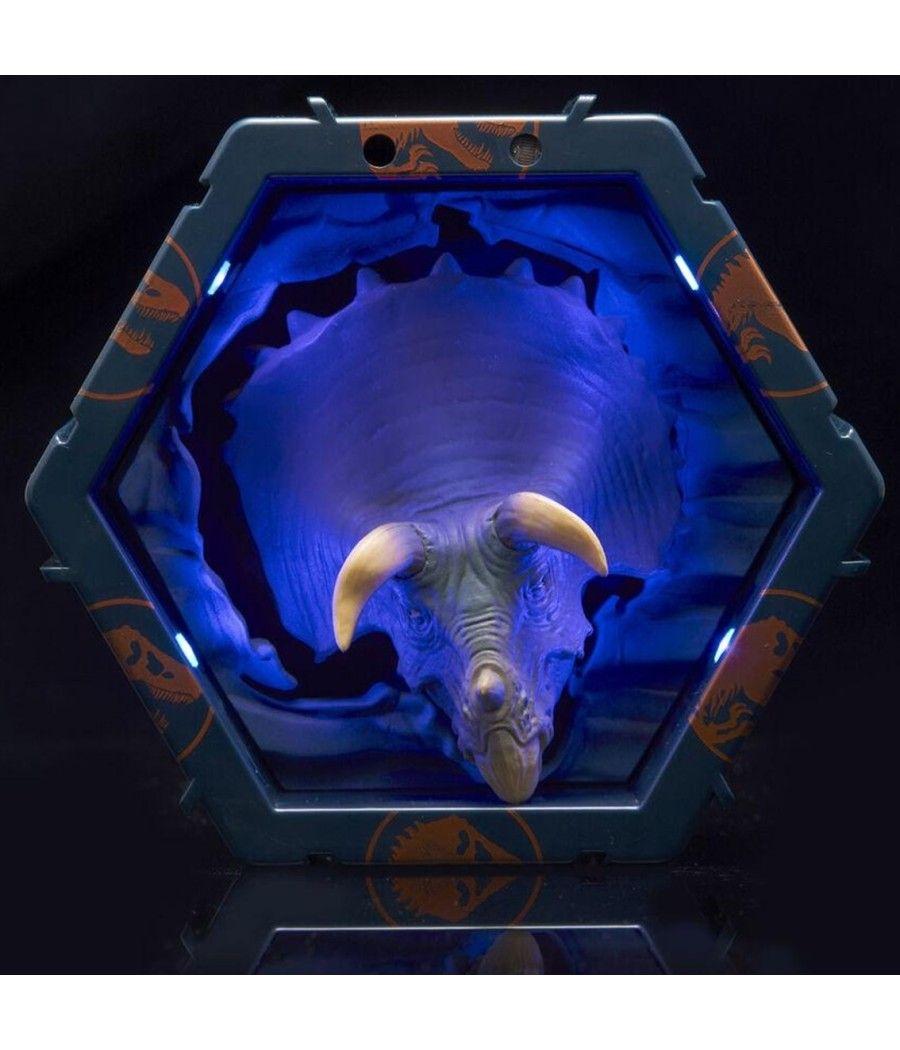 Figura wow! pod jurassic world triceratops sfx con sonido