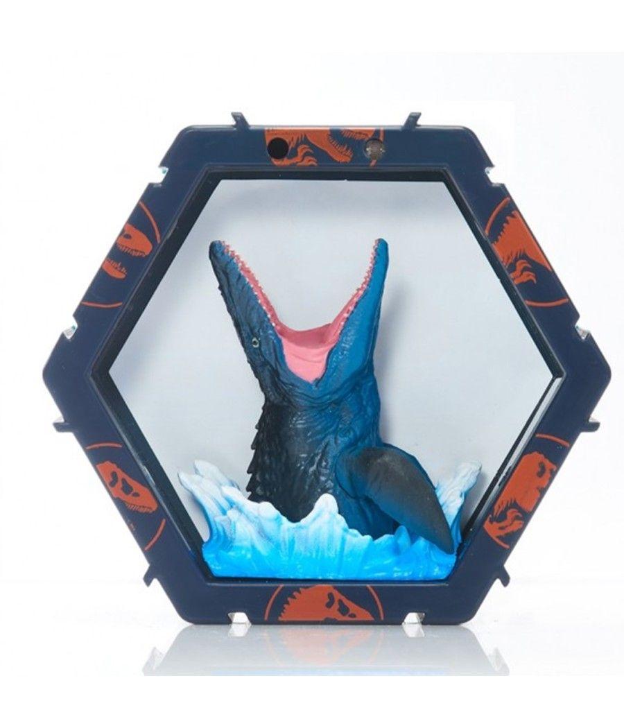 Figura wow! pod jurassic world mosasaurus sfx con sonido