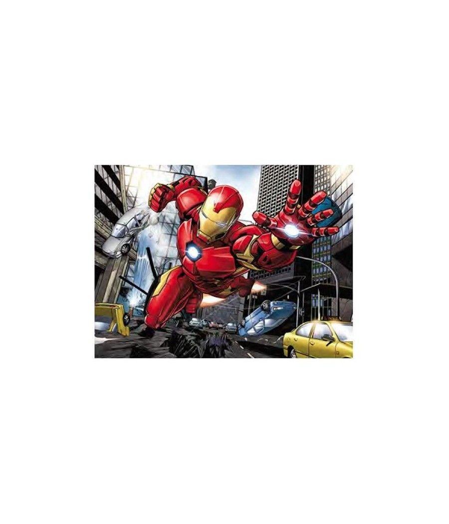 Puzzle lenticular prime 3d marvel iron - man 500 piezas