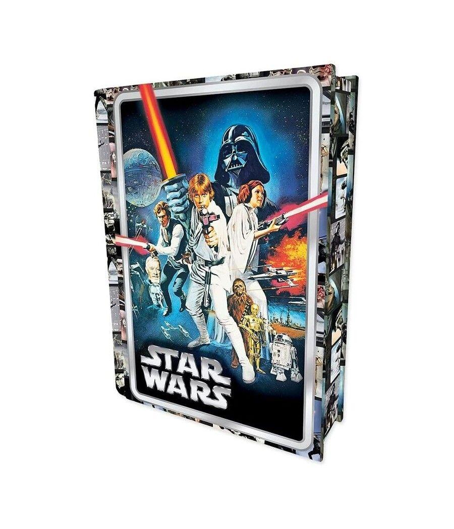 Puzzle libro lenticular prime 3d star wars poster de cartelera 300 piezas