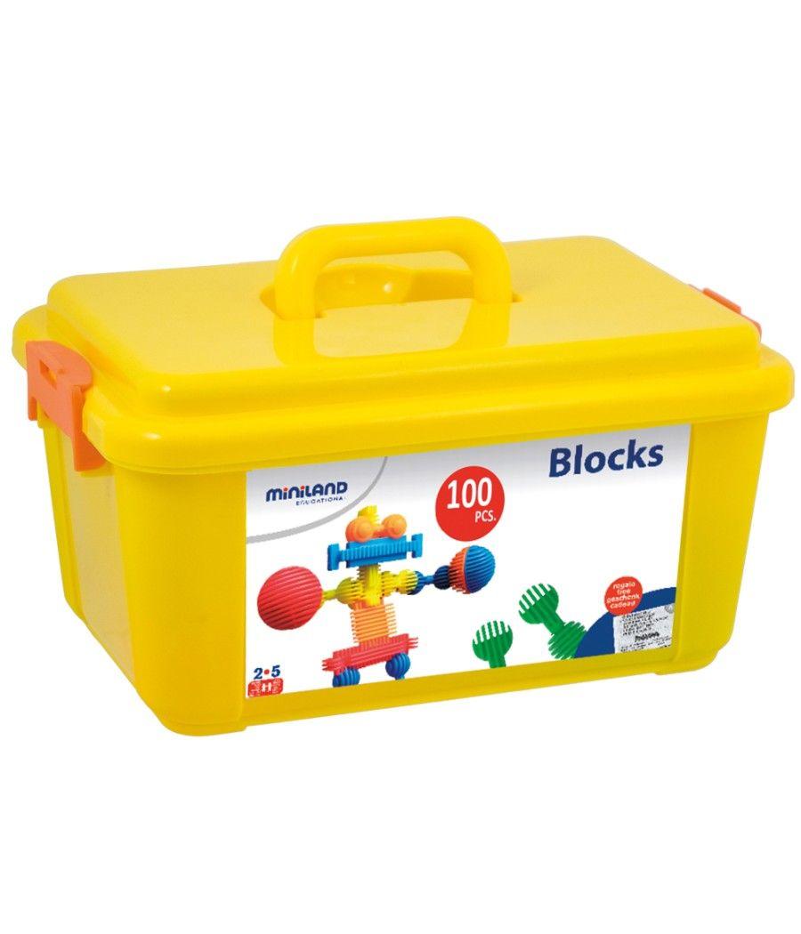 Juego miniland interstar blocks 100 piezas