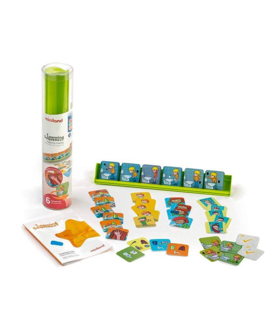 Juego miniland learning sequences hygiene habits 3-6 años