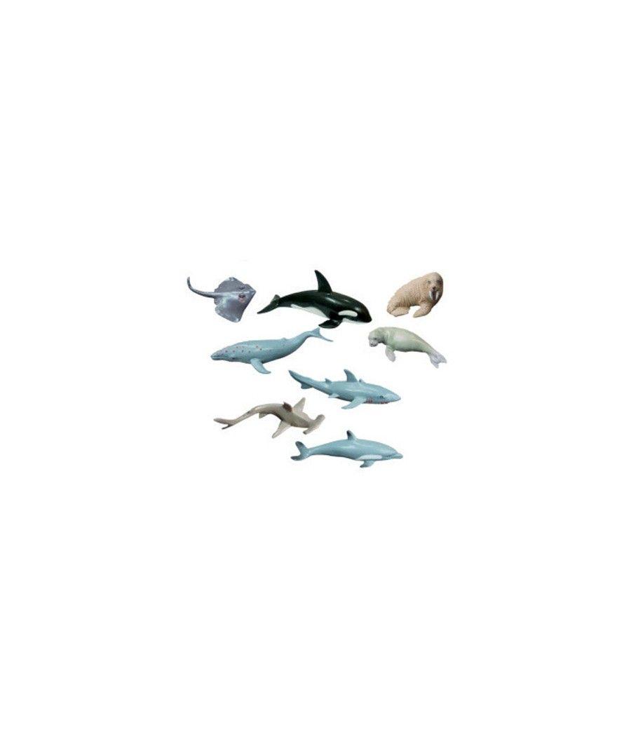 Juego miniland animales marinos 8 figuras
