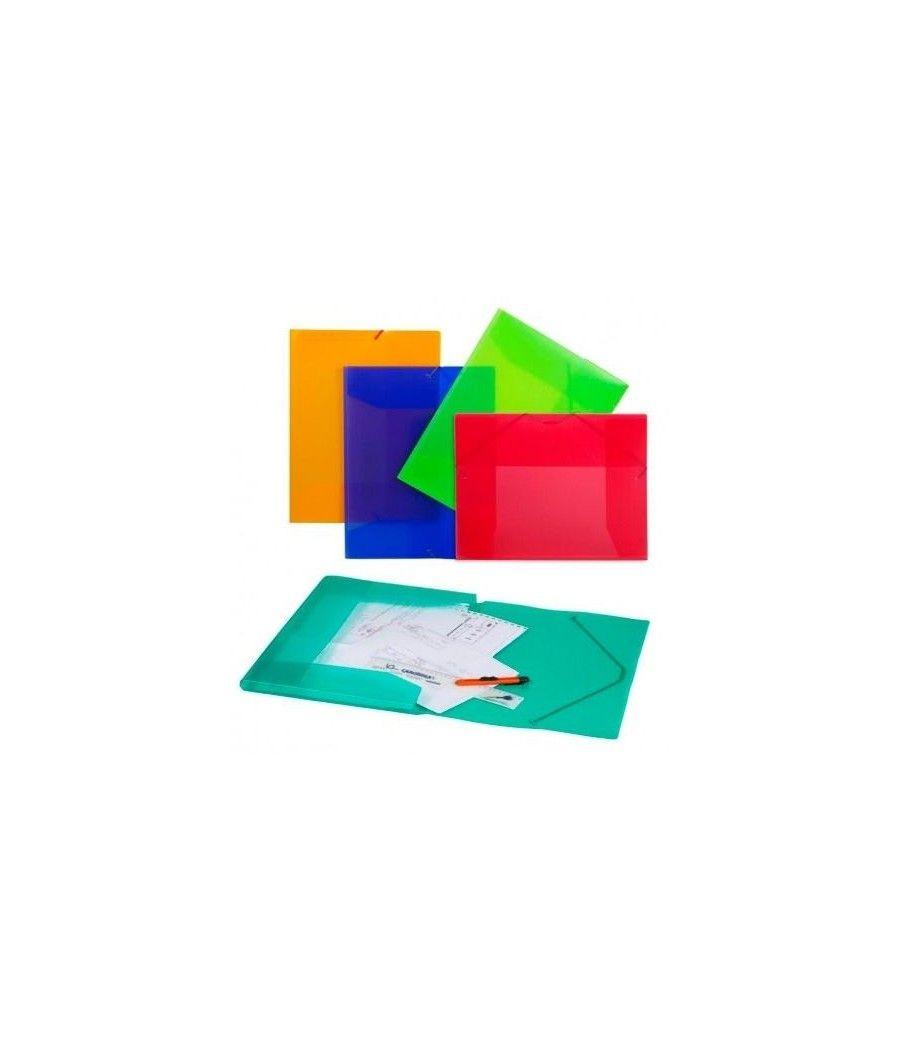 Carchivo carpeta c/gomas y solapas folio pp c/surtidos