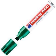 Edding marcador permanente 800 verde pack 5 unidades