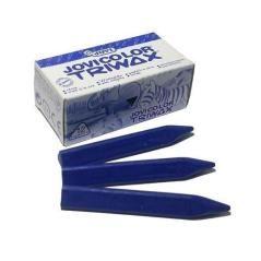 Jovi ceras jovicolor triwax 82mm azul oscuro caja -12u-