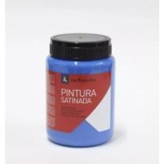 La pajarita témpera escolar bote de 35ml satinada azul intenso l-12