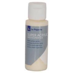 La pajarita pintura super acrylic a-02 60ml marfil